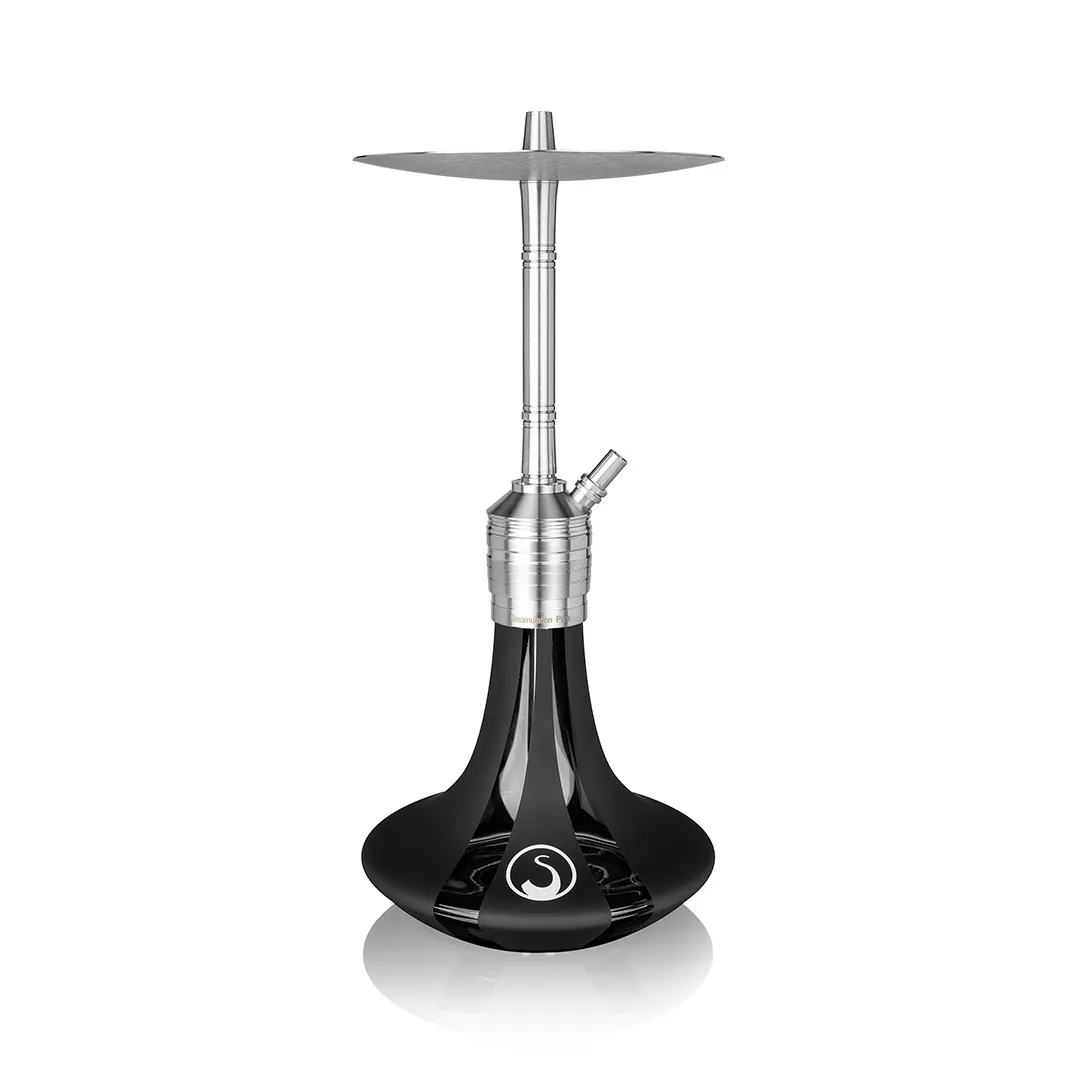 Steamulation Pure One Black Matt Hookah | Premium Shisha