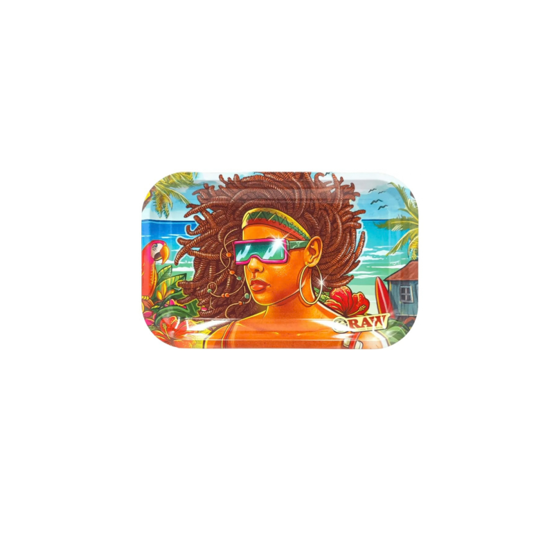 RAW Brazil Girl Rolling Tray