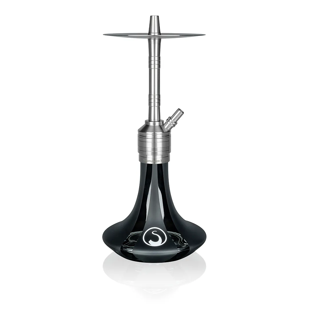 Steamulation Mini Gen 2 Black Matt Hookah | Premium Shisha