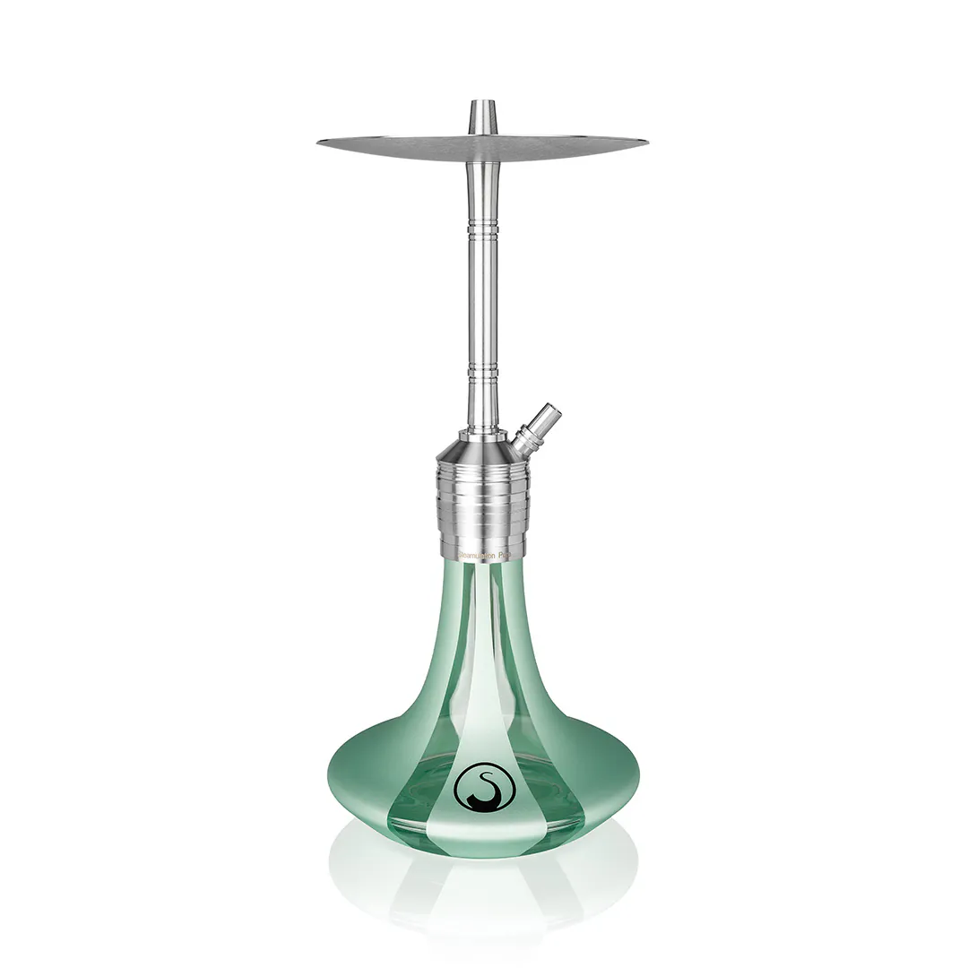 Steamulation Pure One Mint Matt Metallic Metallic Hookah | Premium Shisha