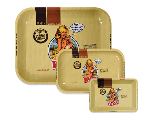 RAW Girl Rolling Tray